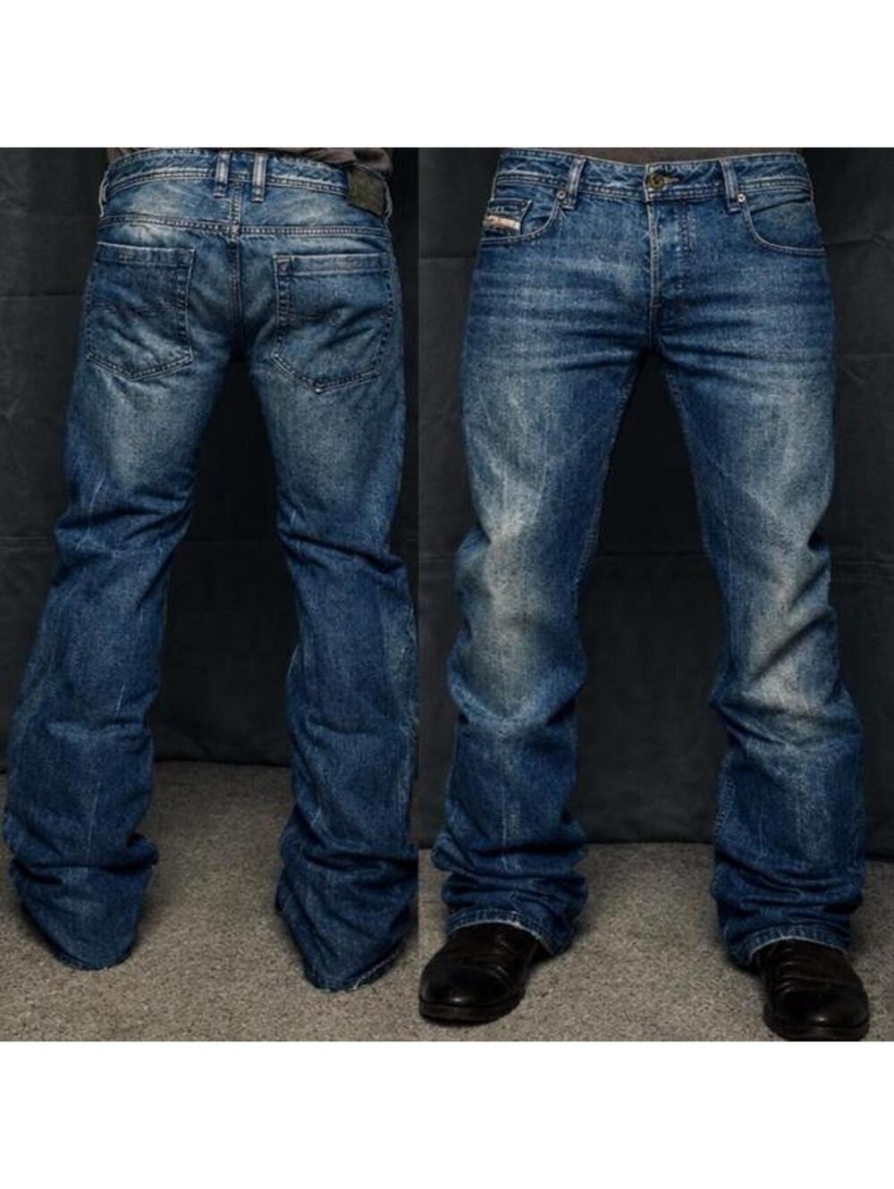 Diesel Zatiny Bootcut Light Blue Wash Jeans 32x32